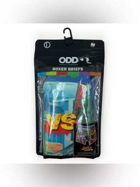 Odd Sox Street Fighter Boxer Briefs Mens Medium Underwear Chin-Li Blanka